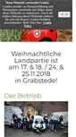 Mobile Screenshot of blumenpark-schuette.de